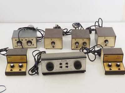 Lot 427 - A large group of OO gauge analogue controllers...