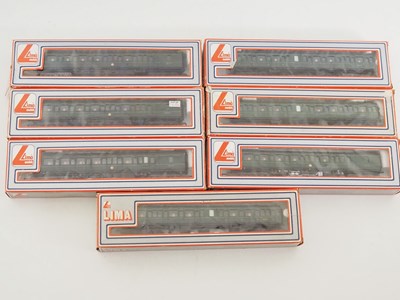 Lot 431 - A group of LIMA OO gauge class 117 diesel...