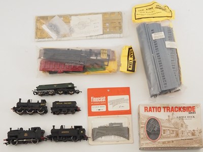 Lot 436 - A group of OO gauge kit built steam locos and...