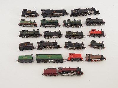 Lot 449 - A group of OO gauge unboxed steam locomotives...