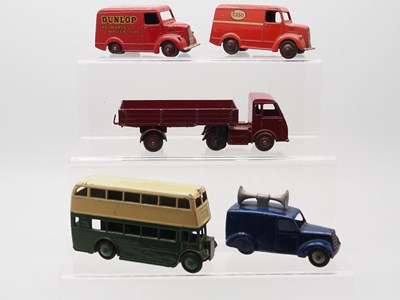 Lot 46 - A group of DINKY Toys comprising a 31b Dunlop...
