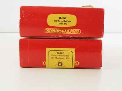 Lot 473 - A pair of HORNBY OO gauge class 142 Pacer...