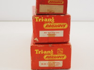 Lot 476 - A pair of TRI-ANG OO gauge steam locomotives...