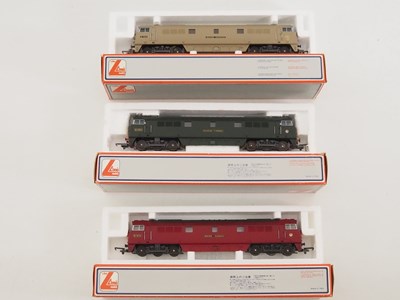 Lot 478 - A group of LIMA OO gauge Western Class diesel...