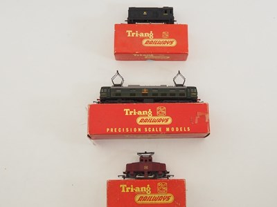 Lot 486 - A group of TRI-ANG OO gauge locomotives...