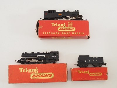 Lot 487 - A pair of TRI-ANG OO gauge steam locomotives...