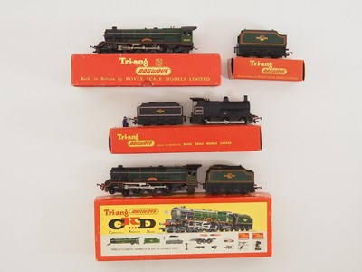 Lot 488 - A group of TRI-ANG OO gauge steam locomotives...