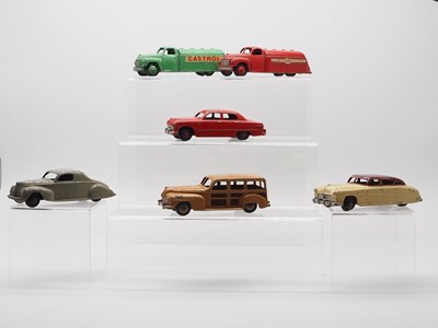 Lot 49 - A group of DINKY cars comprising a 139b (171)...
