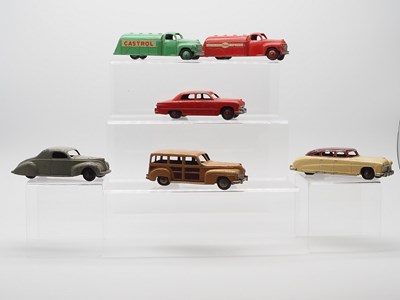 Lot 49 - A group of DINKY cars comprising a 139b (171)...