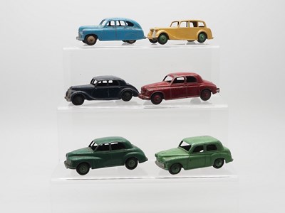 Lot 50 - A group of DINKY cars comprising a No 156...