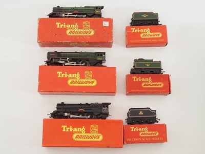 Lot 506 - A group of TRI-ANG OO gauge steam locomotives...