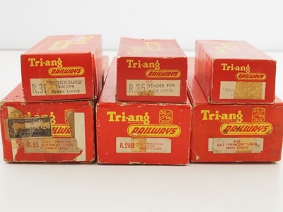 Lot 506 - A group of TRI-ANG OO gauge steam locomotives...