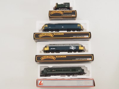 Lot 508 - A group of MAINLINE OO gauge diesel...