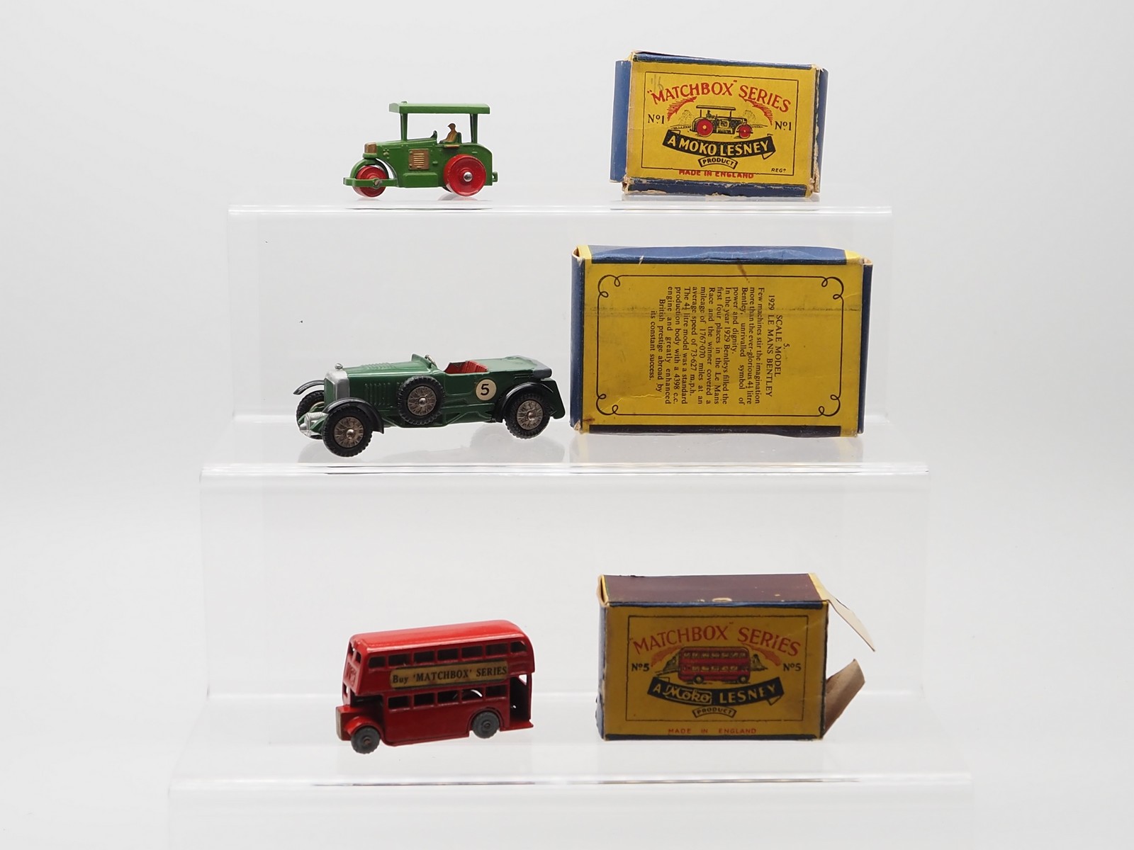 Lot 51 A group of MOKO LESNEY MATCHBOX comprising a