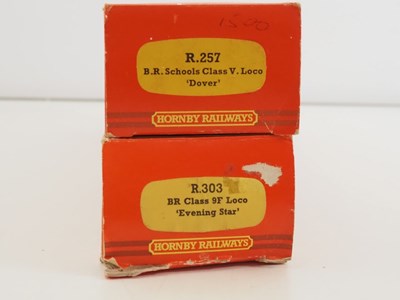 Lot 515 - A pair of HORNBY OO gauge steam locomotives...