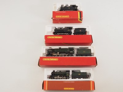 Lot 516 - A group of HORNBY OO gauge steam locomotives...