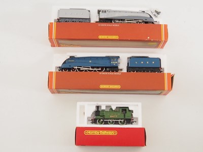 Lot 527 - A group of HORNBY OO gauge LNER steam...