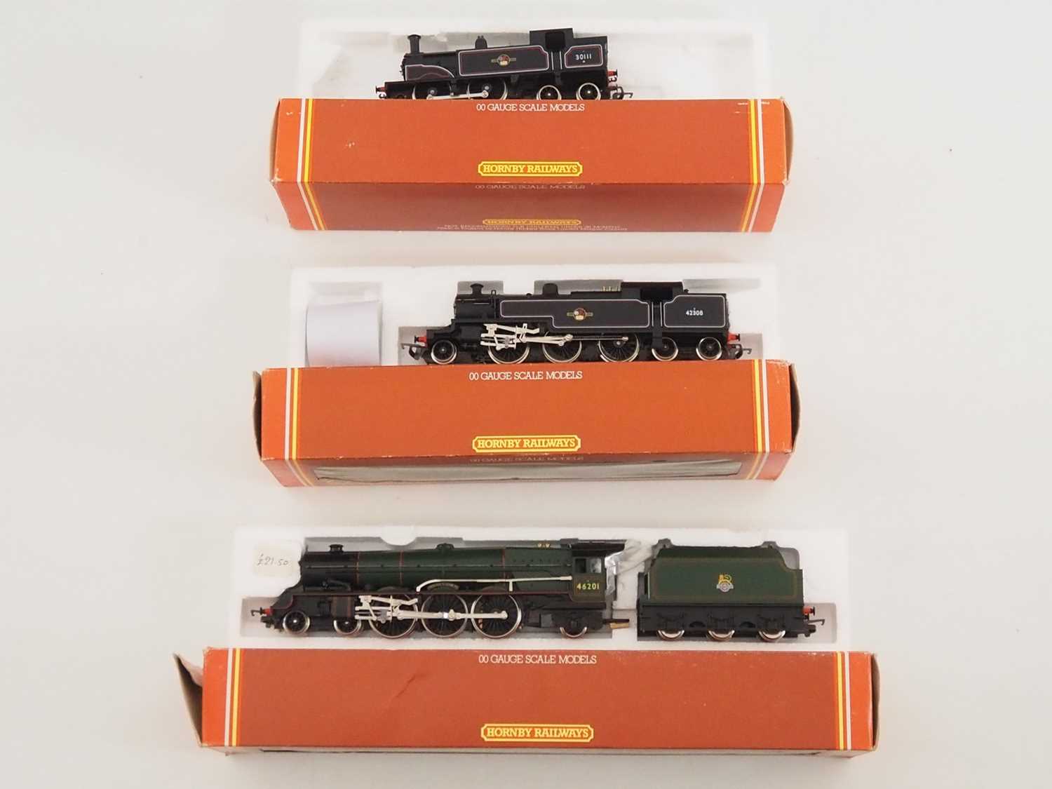 Lot 528 - A group of HORNBY OO gauge steam locomotives