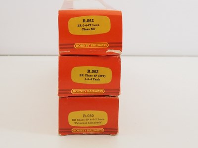 Lot 528 - A group of HORNBY OO gauge steam locomotives...