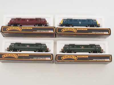 Lot 529 - A group of MAINLINE OO gauge Warship class...