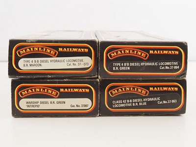 Lot 529 - A group of MAINLINE OO gauge Warship class...