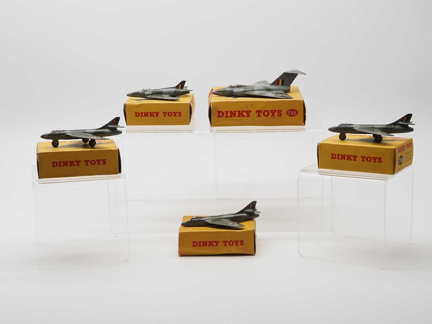Lot 53 - A group of DINKY military aircraft models...