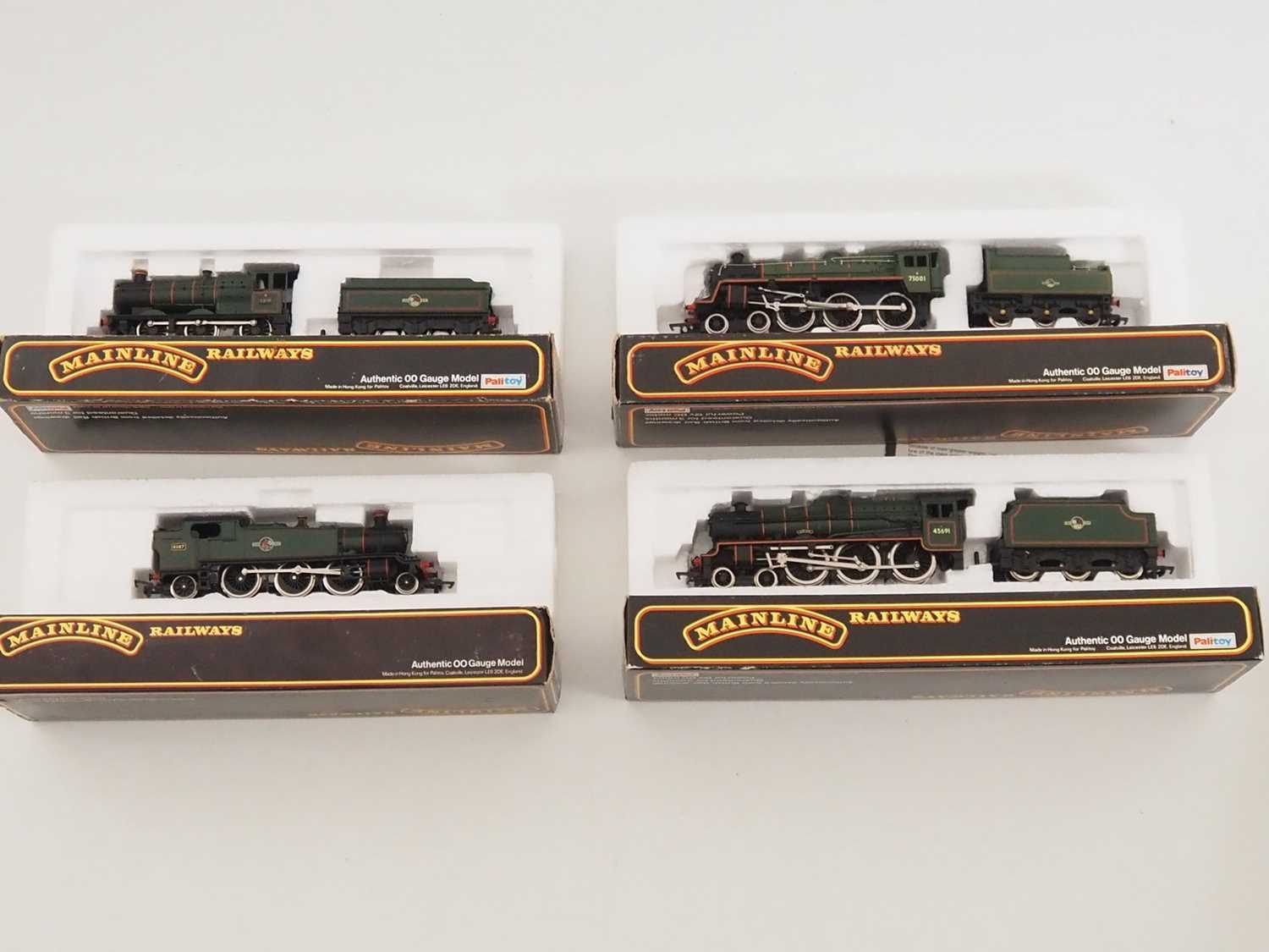 Lot 530 - A group of MAINLINE OO gauge steam locomotives...