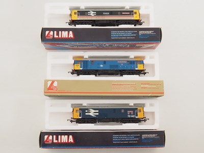 Lot 535 - A group of LIMA OO gauge class 73...