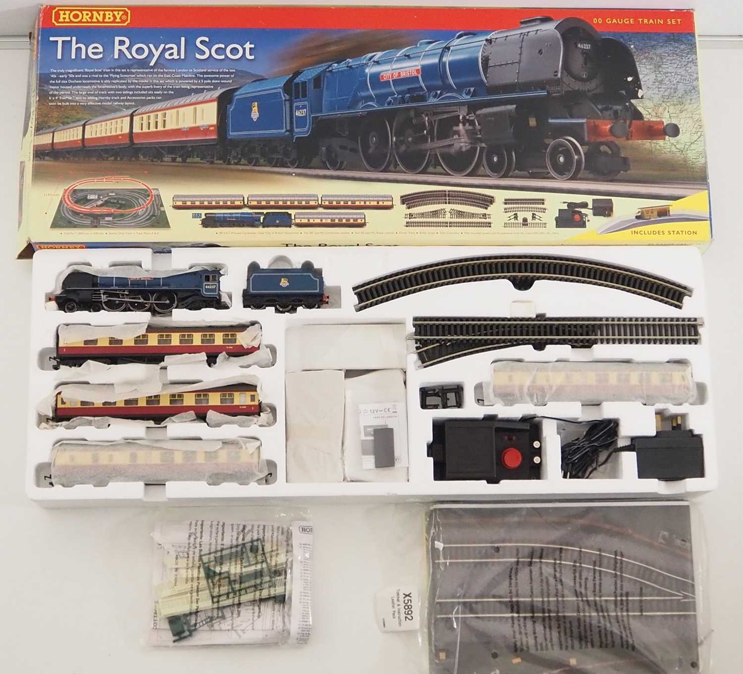 Lot 557 - A HORNBY OO gauge R1094 'The Royal Scot' train...