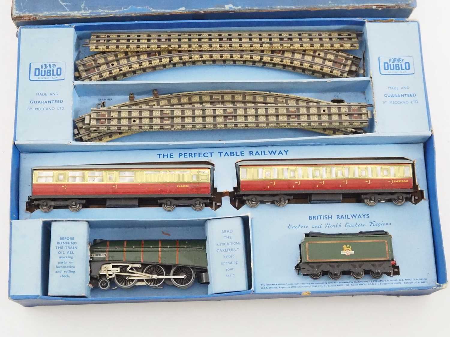 Lot 568 - A HORNBY DUBLO OO gauge EDP11 'Silver King'