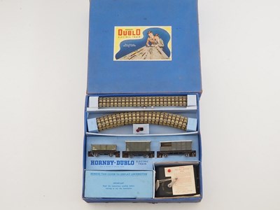 Lot 572 - A HORNBY DUBLO OO gauge EDG7 0-6-2 Tank Goods...