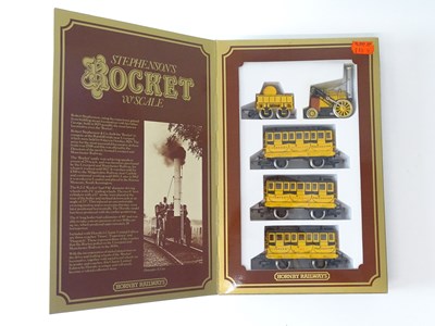 Lot 469 - A HORNBY OO Gauge R796 Stephenson's Rocket...