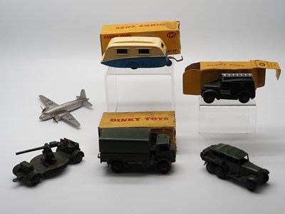 Lot 59 - A group of boxed and unboxed DINKY Toys,...