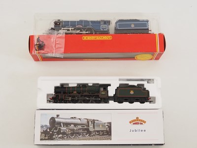 Lot 590 - A pair of OO gauge steam locomotives...