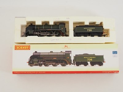 Lot 592 - A pair of OO gauge Southern steam locomotives...