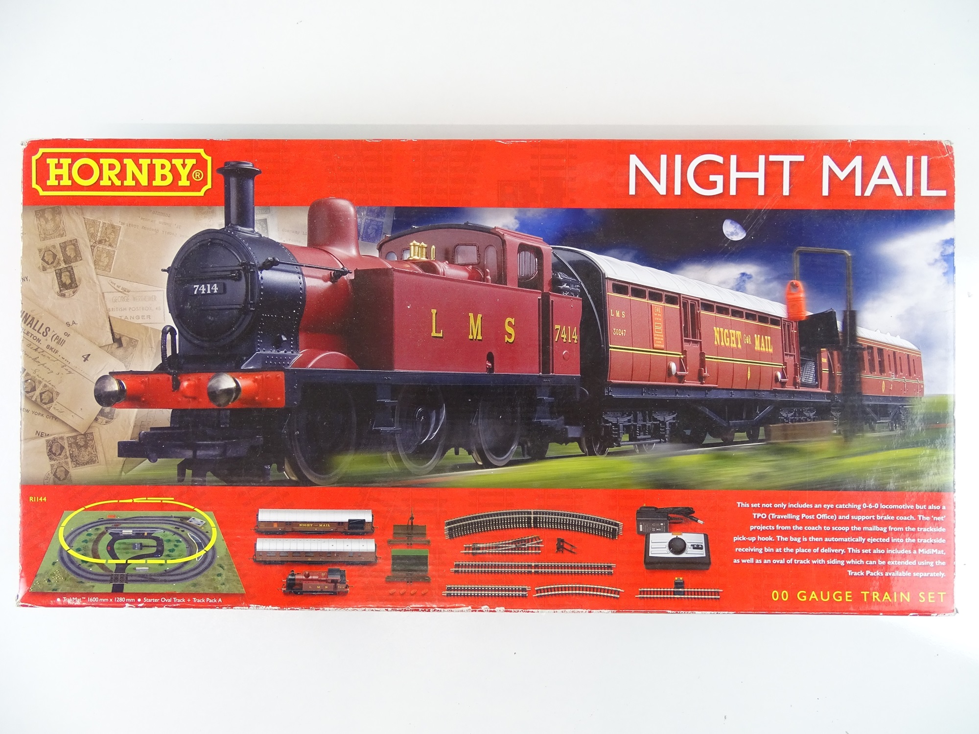 Lot 471 - A HORNBY R1144 Night Mail Train Set