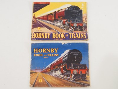 Lot 619 - A pair of HORNBY Book of Trains O gauge...