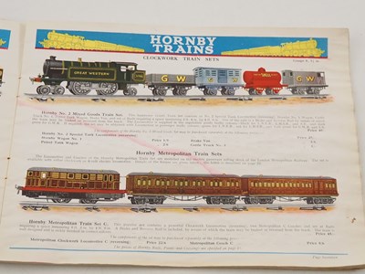 Lot 619 - A pair of HORNBY Book of Trains O gauge...