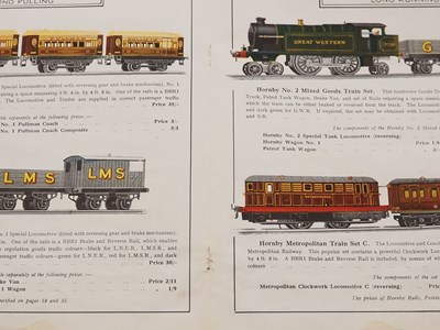 Lot 619 - A pair of HORNBY Book of Trains O gauge...
