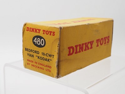Lot 62 - A DINKY Toys 480 Bedford Van in 'Kodak' livery,...