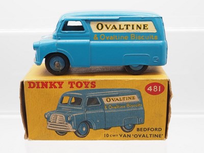 Lot 63 - A DINKY No 481 Bedford Van in 'Ovaltine'...