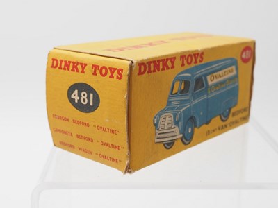 Lot 63 - A DINKY No 481 Bedford Van in 'Ovaltine'...
