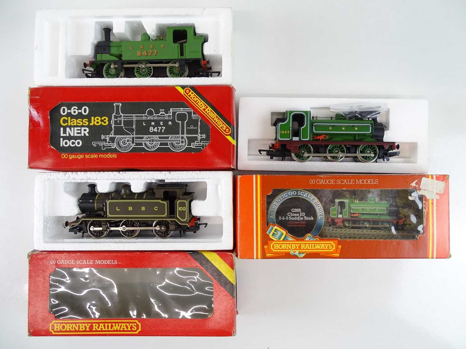 Lot 473 - A group of small steam tank OO Gauge...