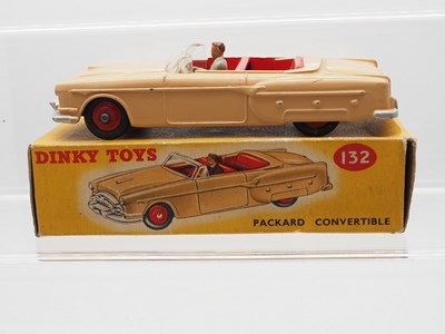 Lot 68 - A DINKY No 132 Packard Convertible - light tan...