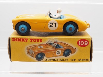 Lot 70 - A DINKY 109 Austin Healey '100' Sports,...