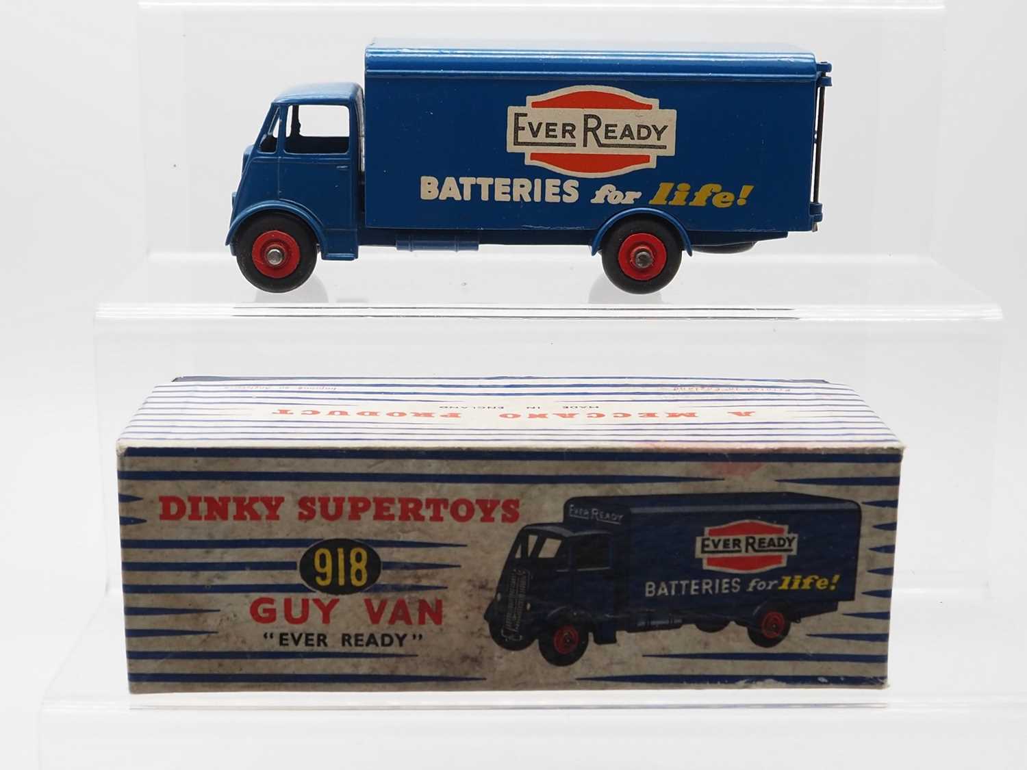Lot 79 - A DINKY No 918 Guy 'Ever Ready Batteries for...