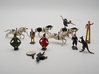 Lot 88 - A BRITAINS incomplete circus set 2054 (missing...