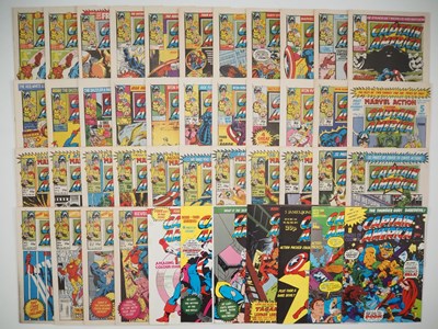 Lot 102 - CAPTAIN AMERICA #1 to 43 (44 in Lot - 2 copies...