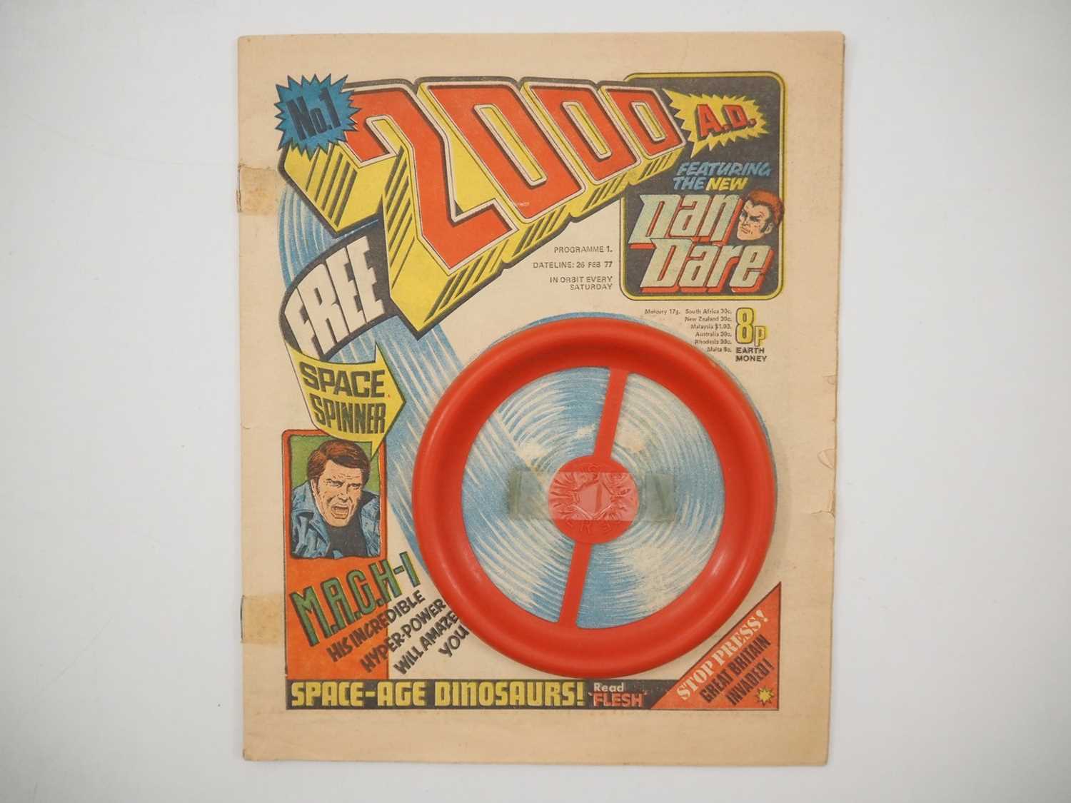 Lot 106 - 2000 AD PROG #1 (1977 - IPC) - KEY British...