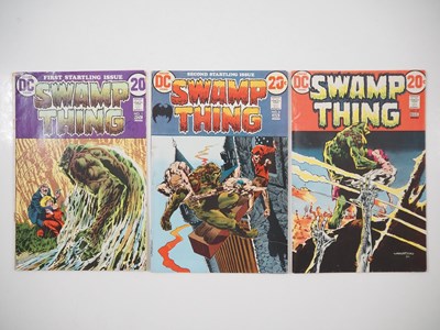 Lot 125 - SWAMP THING #1, 2, 3 (3 in Lot) - (1972/1973 -...